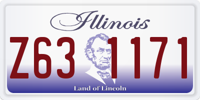 IL license plate Z631171