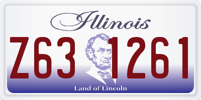 IL license plate Z631261