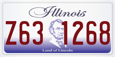 IL license plate Z631268