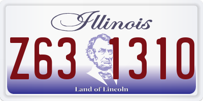 IL license plate Z631310