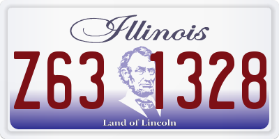 IL license plate Z631328