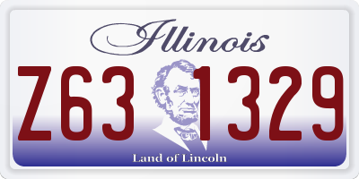 IL license plate Z631329