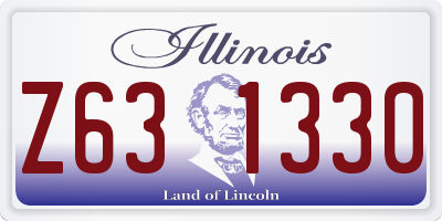 IL license plate Z631330