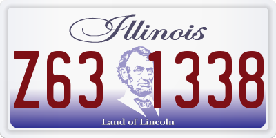 IL license plate Z631338