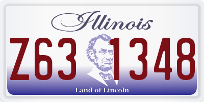 IL license plate Z631348