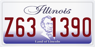 IL license plate Z631390