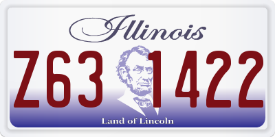 IL license plate Z631422