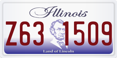 IL license plate Z631509