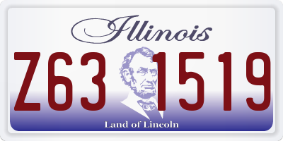 IL license plate Z631519