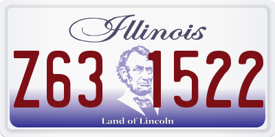 IL license plate Z631522