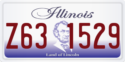 IL license plate Z631529