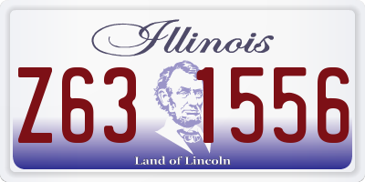IL license plate Z631556