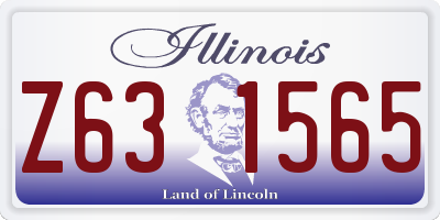 IL license plate Z631565