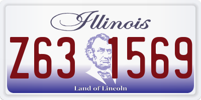 IL license plate Z631569