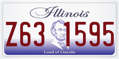 IL license plate Z631595