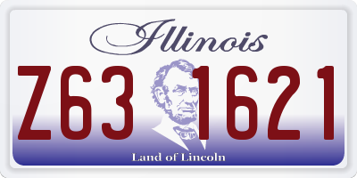 IL license plate Z631621