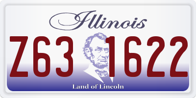 IL license plate Z631622