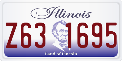 IL license plate Z631695