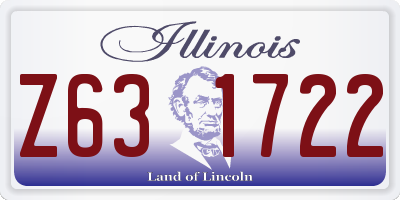 IL license plate Z631722