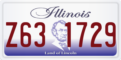 IL license plate Z631729