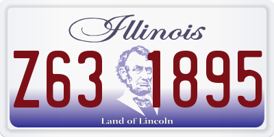IL license plate Z631895
