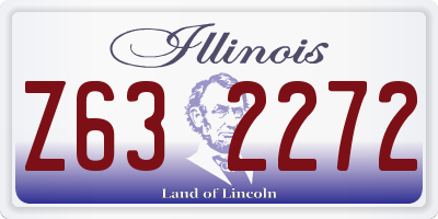 IL license plate Z632272