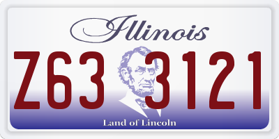 IL license plate Z633121