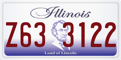 IL license plate Z633122