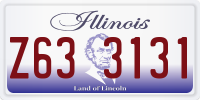 IL license plate Z633131