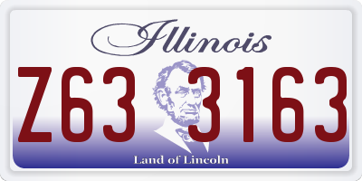 IL license plate Z633163