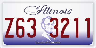 IL license plate Z633211