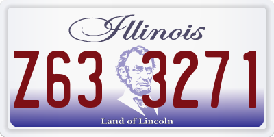 IL license plate Z633271