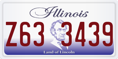 IL license plate Z633439