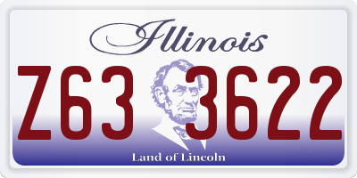 IL license plate Z633622
