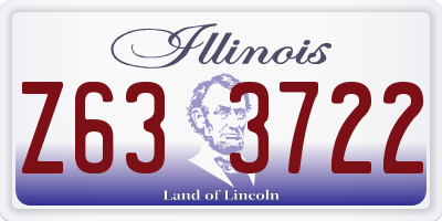 IL license plate Z633722