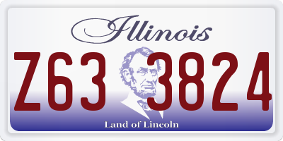 IL license plate Z633824