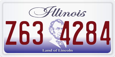 IL license plate Z634284