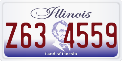 IL license plate Z634559