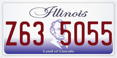 IL license plate Z635055
