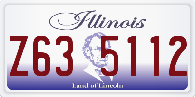 IL license plate Z635112