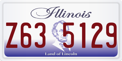 IL license plate Z635129