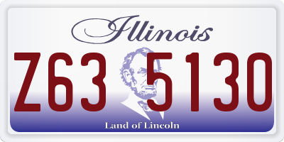 IL license plate Z635130