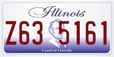 IL license plate Z635161