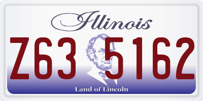 IL license plate Z635162