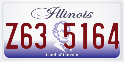 IL license plate Z635164