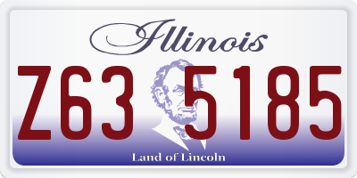 IL license plate Z635185