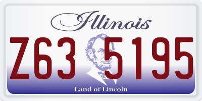 IL license plate Z635195