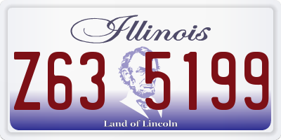 IL license plate Z635199
