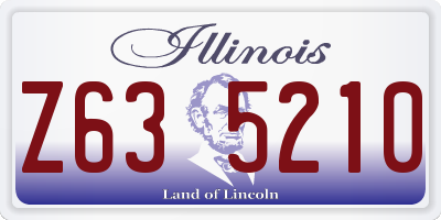 IL license plate Z635210