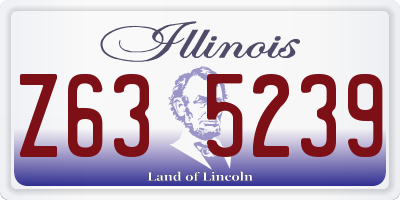 IL license plate Z635239
